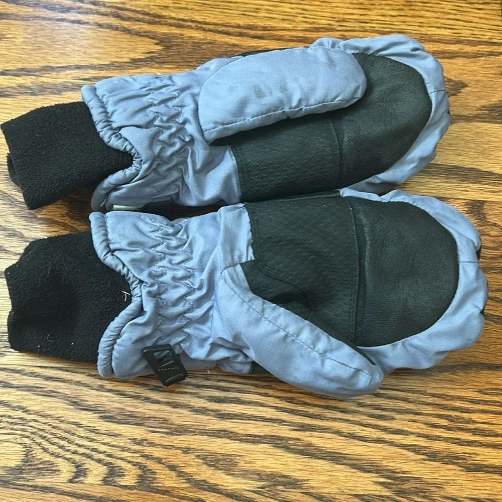 🌿Lands End kids purple winter mittens, size S🌿